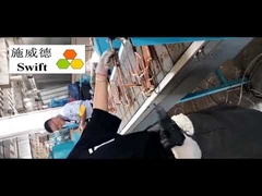 Machine à attacher les câbles en nylon alimentée à la main 0.8S Commande à une touche