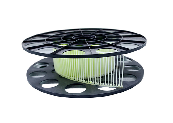 acheter Bobine 100mm automatique blanche de serre-câble pour le matériel du paquet PA66 online manufacture