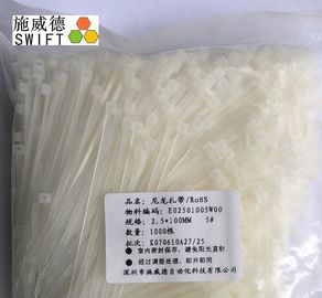 acheter Liens de fil PA66 en nylon, serres-câble naturels UL94V - 2 longueur de l'inflammabilité 100mm online manufacture