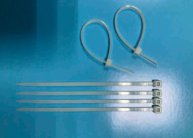 acheter L'individu fermant à clef les serres-câble en nylon noircissent la longueur blanche 100mm 4inch de la largeur 2.5mm du polyamide 66 online manufacture
