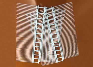 acheter la fermeture éclair en nylon de câble unique de longueur de 80mm attache l'individu fermant à clef l'inflammabilité blanche de la couleur UL94V2 online manufacture