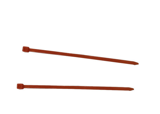 acheter Serres-câble en nylon oranges de Snaplock 100mm pour le câble d'ordinateur de harnais de fil online manufacture
