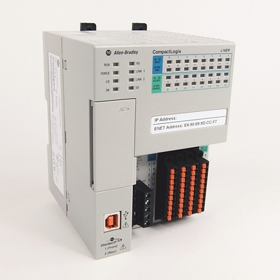 24V contrôleur de C.C 1769-L16ER-BB1B Allen Bradley With Compactlogix 384KB DI/O