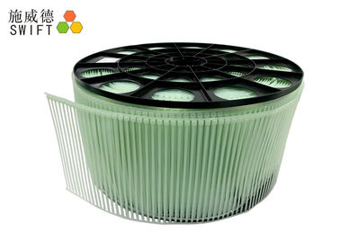 Longueur verte droite du matériel 100mm du polyamide 66 de Higunylon de serres-câble de bande