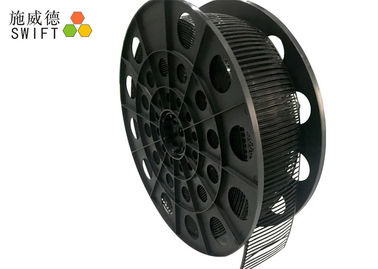 Liens noirs en nylon de plastique de la largeur 3.6mm de serre-câble de bande de la longueur 150mm