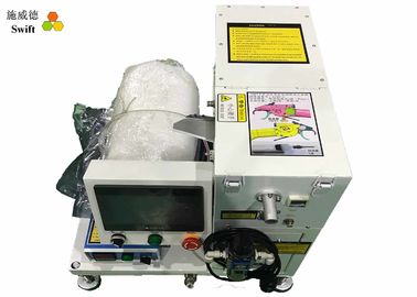 Automatiquement paquet de lien de fermeture éclair de fil attachant la machine avec l'arme à feu électrique de serre-câble