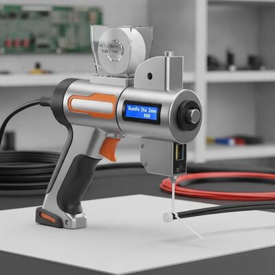 L'outil automatique de fixation de câbles W2.5 L100mm conçu pour manipuler la épaisseur de 1,1 mm et le diamètre minimum de 2 mm avec précision