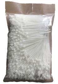 Inflammabilité en nylon matérielle adaptée aux besoins du client UL94V2 de liens de plastique de longueur des liens de fermeture éclair/80mm