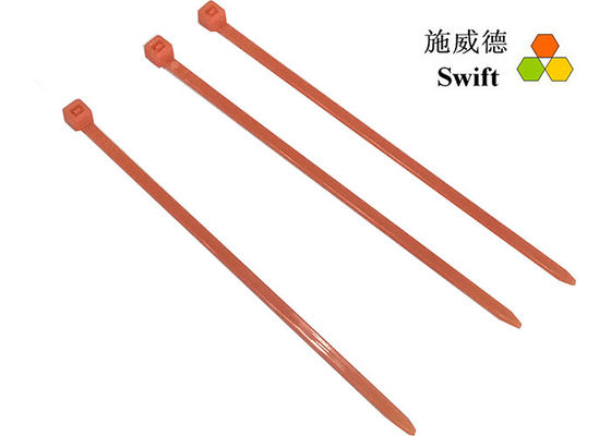 Largeur de la longueur 2.5mm du paquet 100mm des serres-câble 1000pcs du nylon 66 de certificat de RoHS